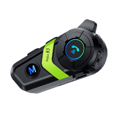 Мотогарнитура / гарнитура для шлема S3 Green-2